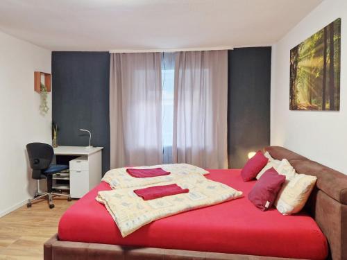 Lonnerstadt Apartment | Wohnung Grace im Erdgeschoss mit Balkon