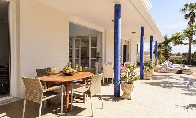 San Antonio Bay Villa | Wonderful Ibiza Villa | 5 Bedrooms | Villa Demario | Close to Bars & Nightlife.