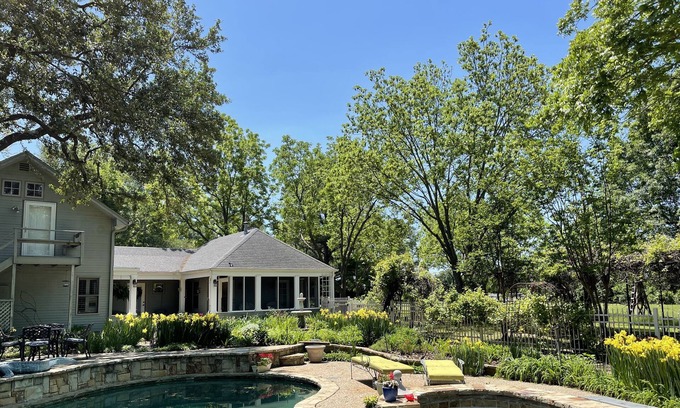 Ennis Cottage | Wonderful Cottage located on three acres. Overlooks garden, pool and hot tub.