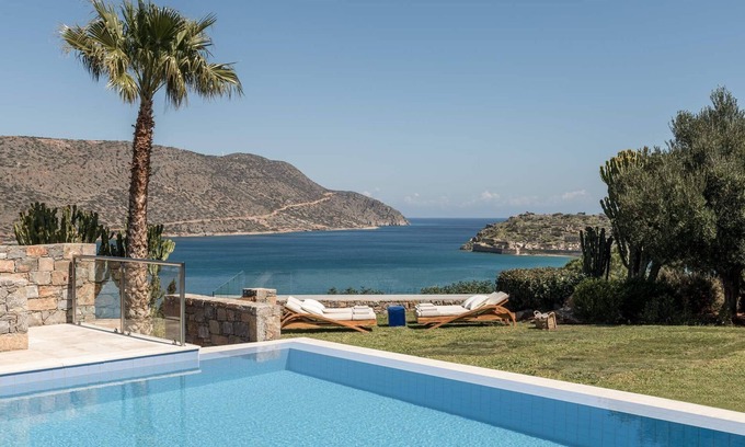 Elounda Villa | Wonderful Crete Villa | Villa Empyrean | 7 Bedrooms | Private Heated Swimming.