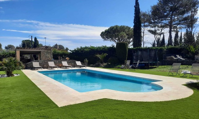 Le Tignet Villa | Wonderful house in Cote d'Azur Grasse Cannes Var