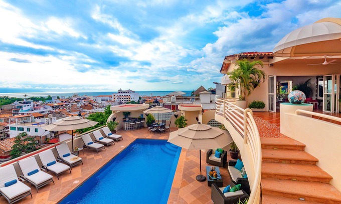 Downtown Puerto Vallarta Villa | Wonderful luxury house privileged historic downtown area beautiful ocean views