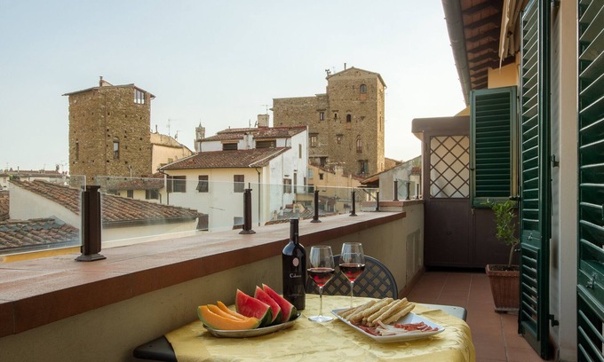 Sant' Ambrogio Apartment | Wonderful new suite with lift , terrace and view 200metres from Duomo square