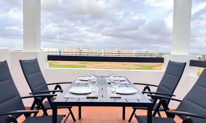 Torre-Pacheco Apartment | Wonderful Penthouse in Golf Resort with Swimming Pool