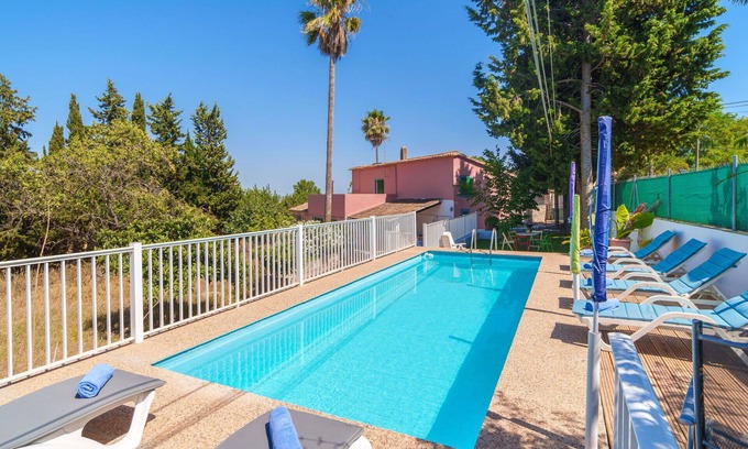Establiments House | Wonderful private villa with A/C, private pool, WIFI, TV, patio, panoramic view and parking