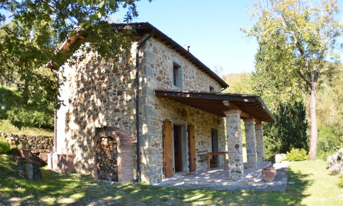 Bagni di Lucca House | Wonderful private villa for 4 guests with TV, patio, pets allowed, panoramic view and parking