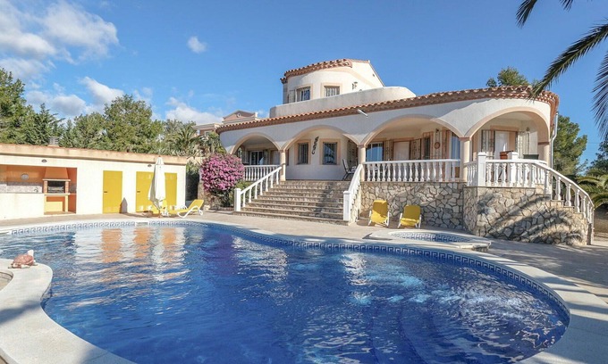 L Almadrava Villa | Wonderful private villa with private pool, hot tub, WIFI, TV, terrace, panoramic view and parking