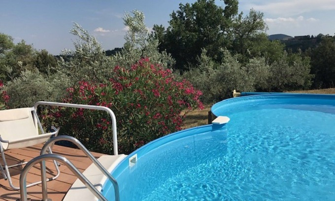 Montepulciano Villa | Wonderful private villa with private pool, WIFI, TV, patio, pets allowed, panoramic view and par.