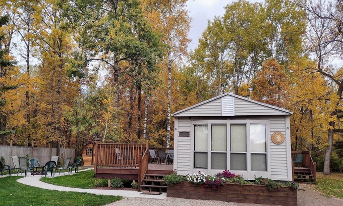Mc Grath House | Wooded McGrath Home w/ Sauna Near Soo Line Trail!