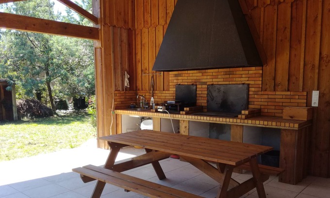 Taussat House | Wooden house in calm and restful environment