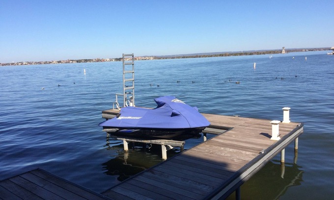 Horseshoe Bay House | Wow! Open Waterfront with Private Boat Dock near Yacht Club on Lake LBJ.