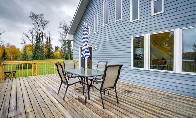 North Carlton House | Wright Retreat on Woodbury Lake: Deck & Fire Pit!