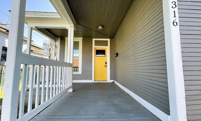Denison House | Yellow Door Retreat | Modern Luxury Denison Home!