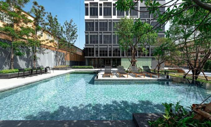 Phra Khanong Apartment | Young‘Apartment 在曼谷的家/近BTS/网红/泳池