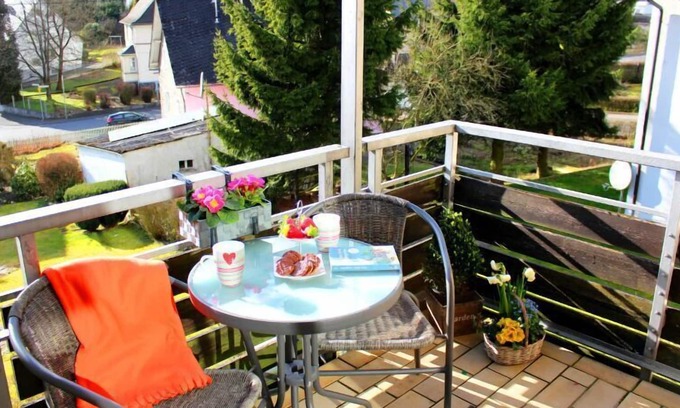 Bad Marienberg Apartment | Your personal time out! Quiet & centrally located, modern, cozy with a balcony