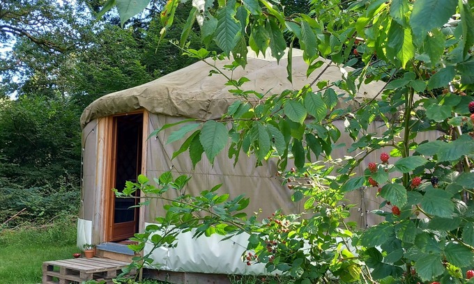 Saint-Laurent-les-Eglises Cabin | Yourte Contemporaine Dans Micro Ferme Bio