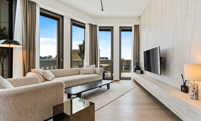 Luxembourg City Apartment | Zenit Royal - Designer City Apt w Stunning Views & Concierge