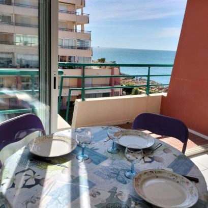 Sete Apartment | Zenitude Corniche charmant studio cabine vue mer