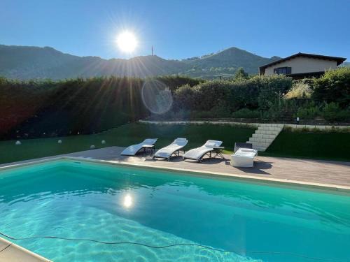 Borgetto Villa | Ziba Villa Siciliana con piscina e vista panoramica sul mare