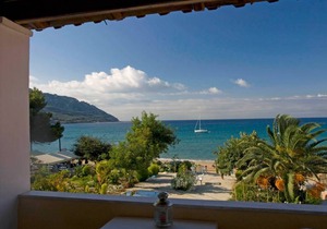 Vistonia Studio 5 - direkt am Strand mit Meerblick