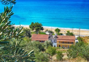 Vistonia Studio 5 - direkt am Strand mit Meerblick