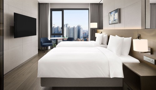 Premier Room, 2 Twin Beds, Non Smoking, City View