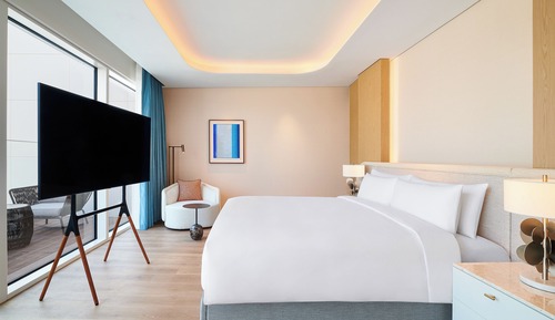 Suite, 1 King Bed, Terrace, River View (Bamseom)