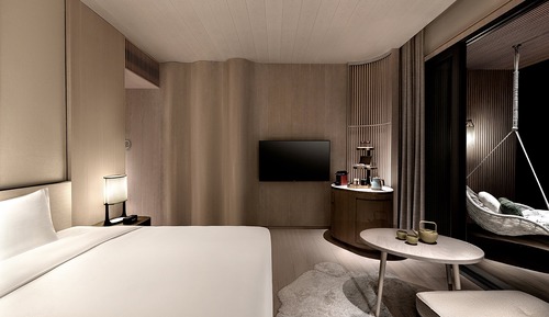 Standard Room, 1 King Bed, Mountain View (Lingfeng Mountain Vw Courtyard Access)
