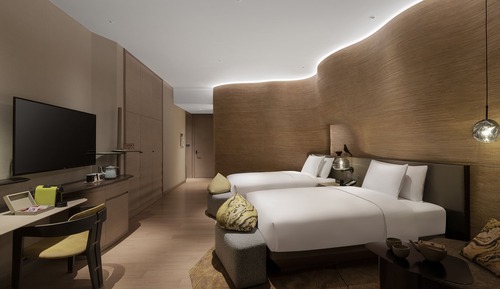 Standard Room, 2 Twin Beds, Mountain View
