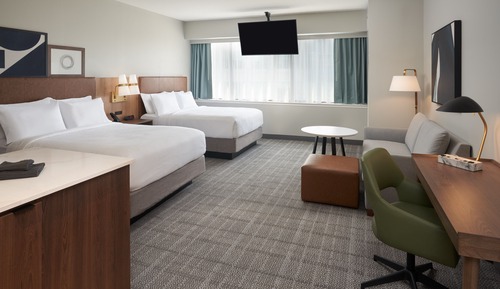 Room, 2 Queen Beds, Accessible, Kitchen (Mobility)