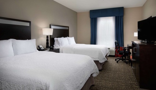Room, 2 Queen Beds, Non Smoking, Refrigerator & Microwave