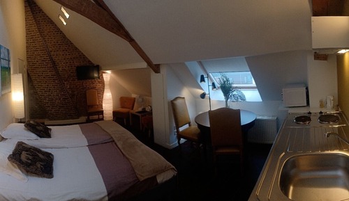 Studio, 2 Twin Beds, Non Smoking, Kitchenette