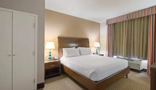 Suite, 1 King Bed, Accessible