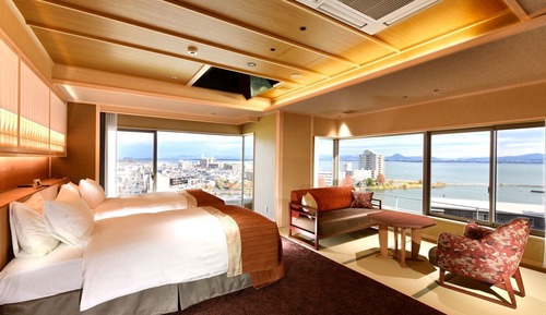 [KAROI Luxury floor] Japanese Style KAROI Suite  AKANE with Open Air Bath, Non Smoking