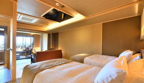 [KAROI Luxury floor] Japanese Style KAROI Suite  YAMABUKI with Open Air Bath, Non Smoking
