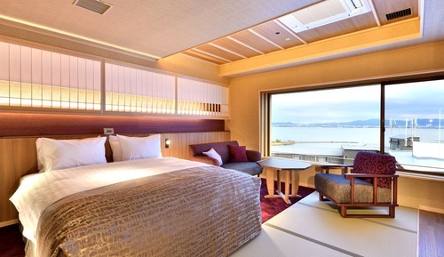 [KAROI Luxury floor] Japanese Style with Open Air Bath, Double Bed, Non Smoking