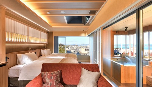 [KAROI Luxury floor] Japanese Style Semi Suite with Open Air Bath, Non Smoking