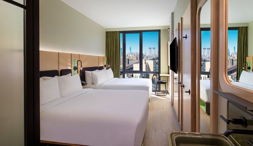 Room, 2 Queen Beds (Mobility/Hearing Access, Roll-in Shwr)