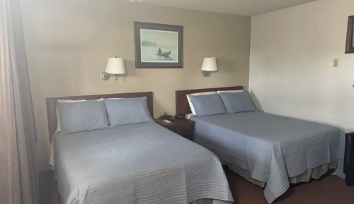 Comfort Double Room, 2 Double Beds, Garden View