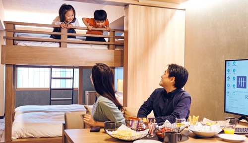 One-Bedroom Loft Bed Apartment Non-smoking