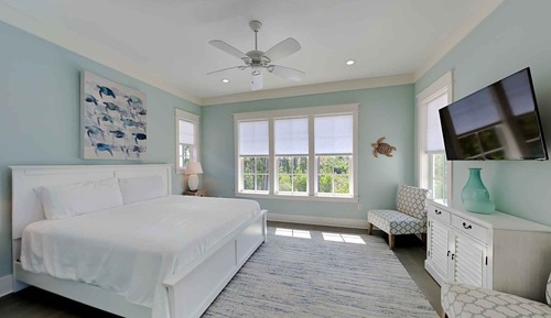 House, Multiple Beds, Balcony, Pool View