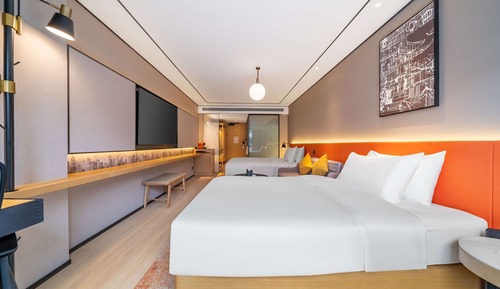 Deluxe Room, 2 Double Beds, Balcony