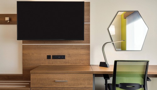 Standard Room, 1 King Bed, Mobility Accessible (Communications, Roll-In Shower)