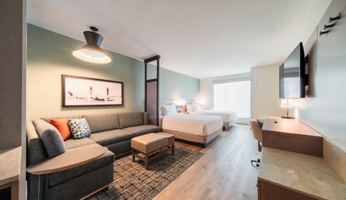 Room, Multiple Beds, Accessible, Bathtub