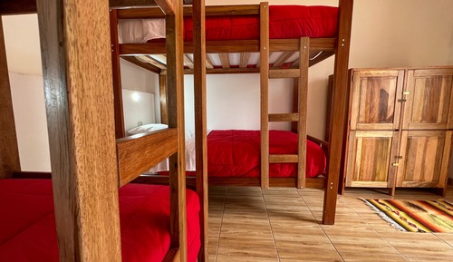 BED IN A FOUR BED FEMALE SHARED DORM