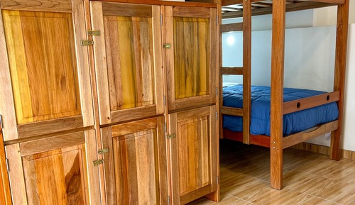 BED IN A FOUR BED MIXED DORM