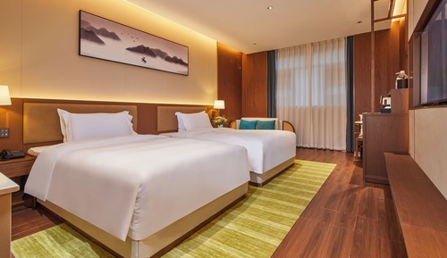 Lanyuan Valley Hot Spring Twin Room