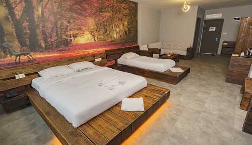 Deluxe Room, Multiple Beds, Non Smoking, River View