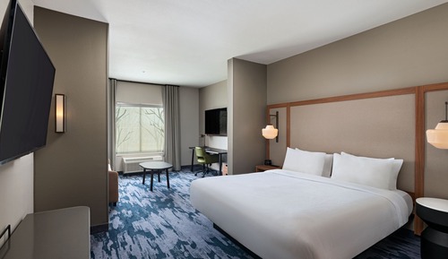 Suite, 1 King Bed with Sofa bed (Mobility Accessible, Tub)