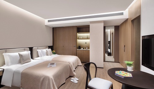 Deluxe Studio, 2 Twin Beds